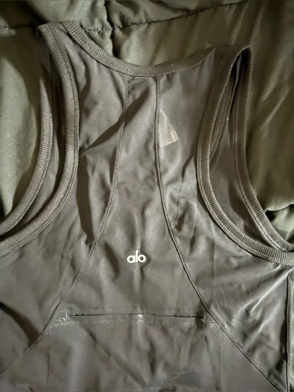 ALO black tank top